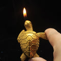 Golden Turtle Lighter - plush